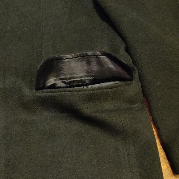 Ralph Ralph Lauren Loro Piana 100% Camel Hair Black Sport Coat Blazer SI… - Picture 9 of 11